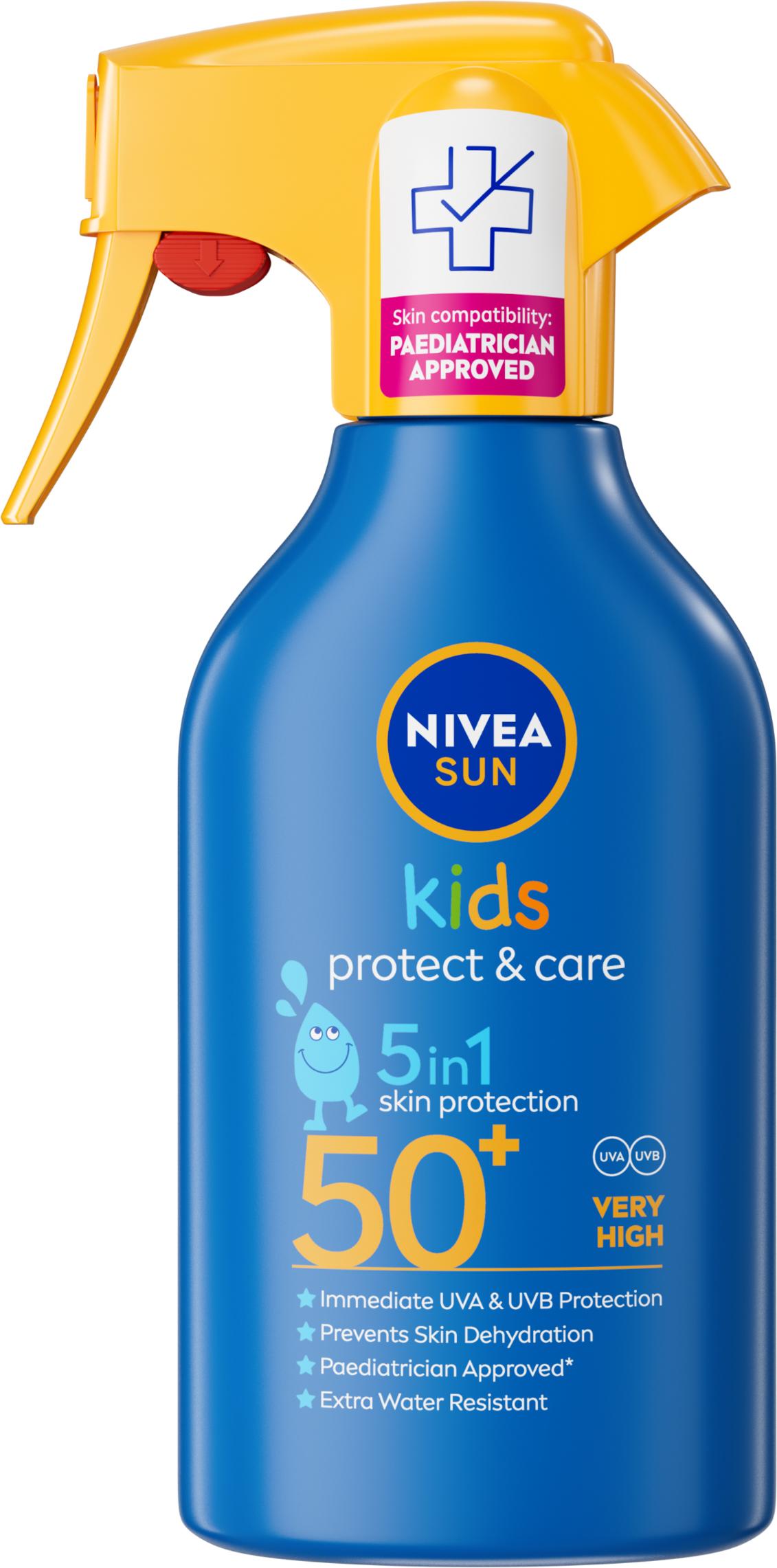 NIVEA SUN Dečiji sprej sa raspršivačem SPF 50+ protect & care
