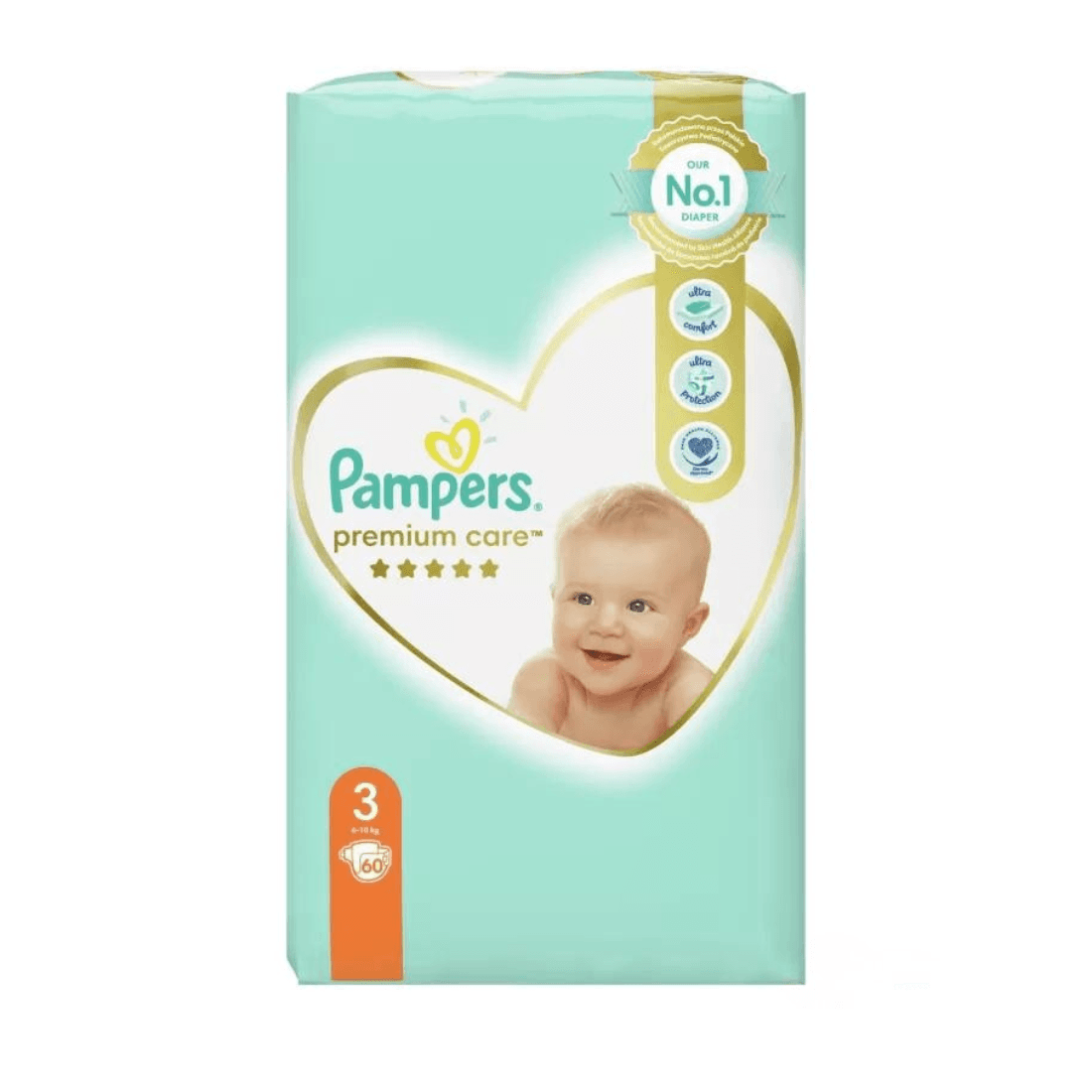 Pampers Pelene Premium Care 3, VP, 6-10 kg, 60/1