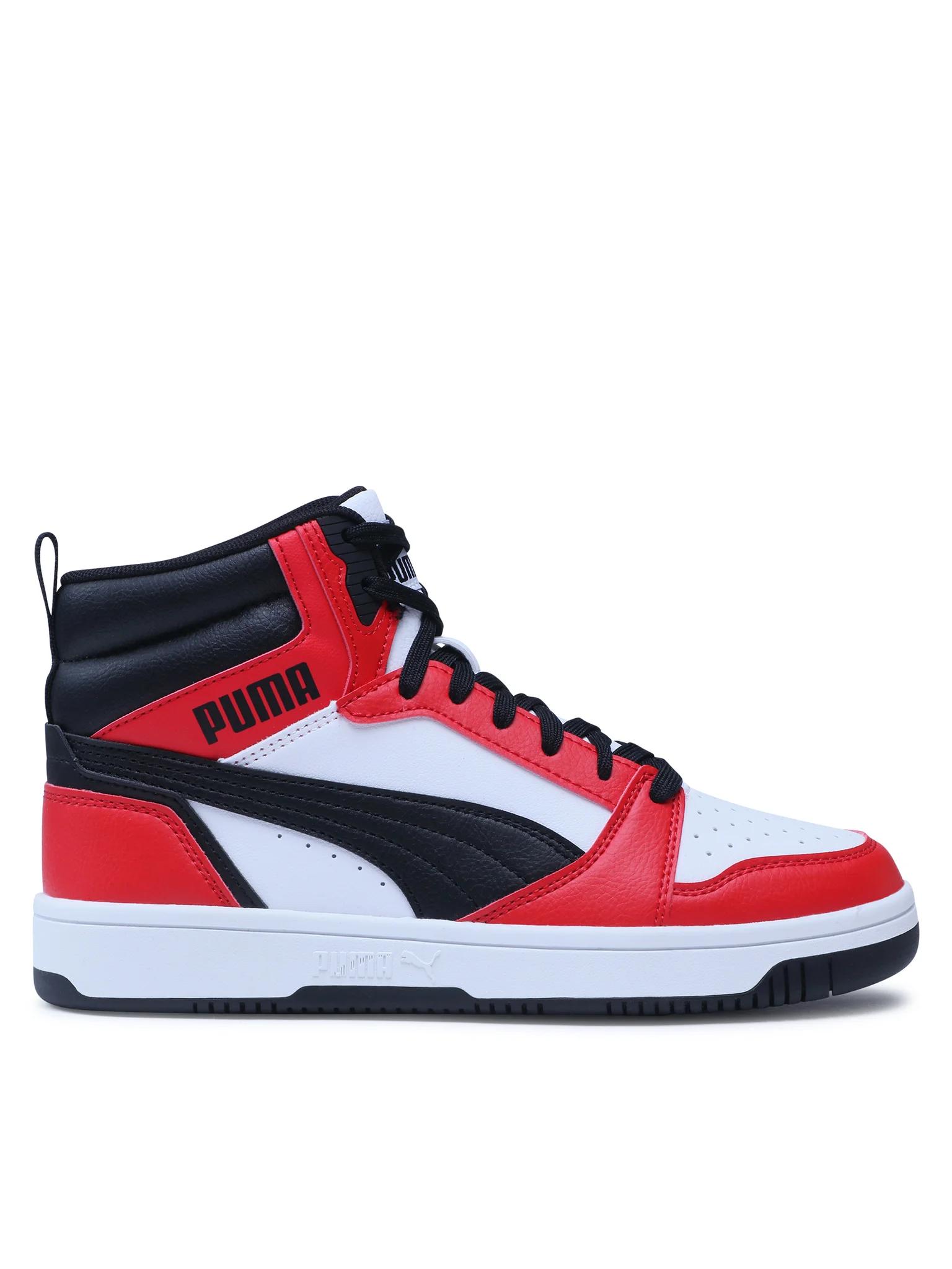 PUMA Patike za dečake Rebound V6 393831-03 crveno-crne