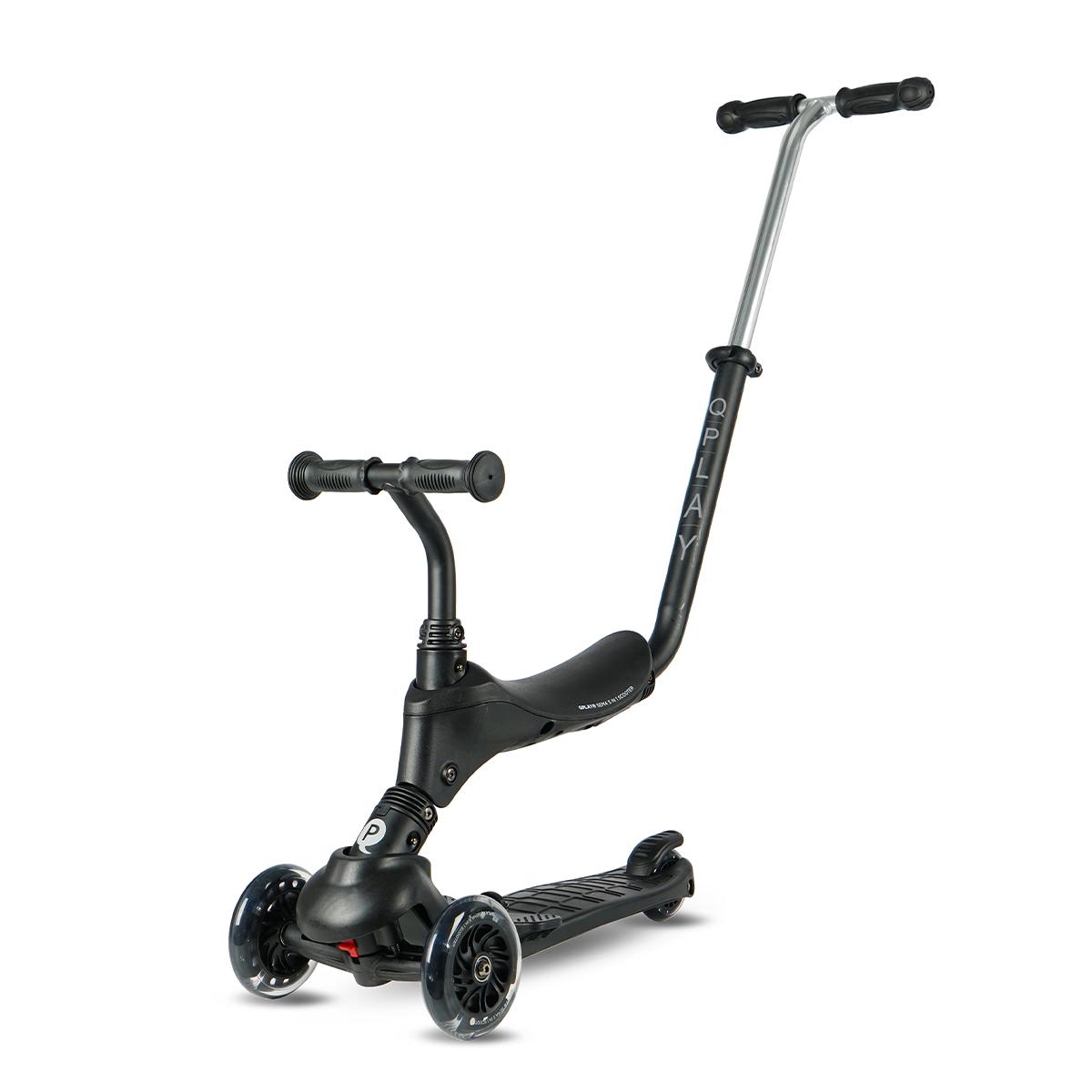 Qplay Trotinet za decu Pro Sema ST-004, Crni