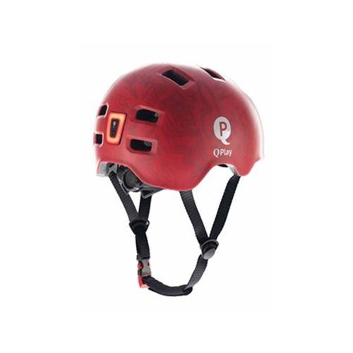 Qplay Kaciga, (S) 48-53cm, Crvena