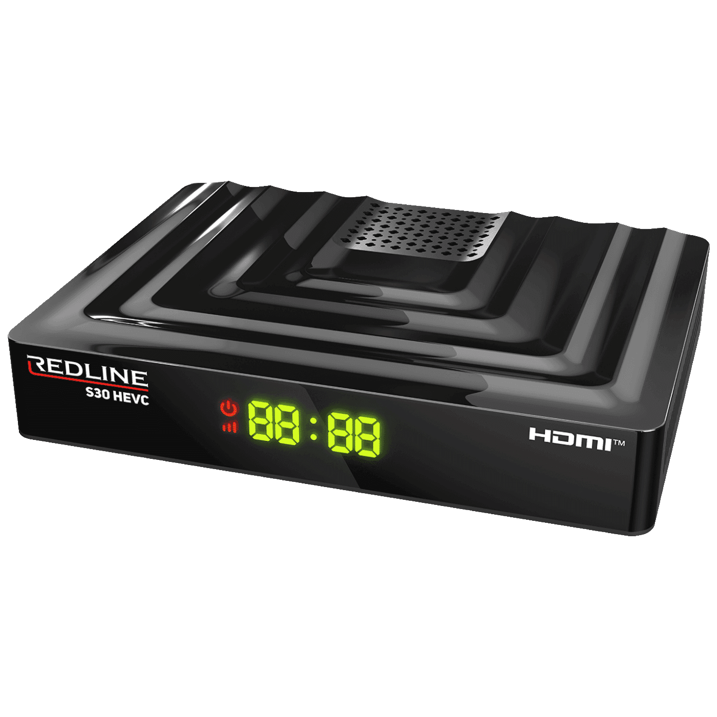 REDLINE Zemaljski priјemnik S30 HEVC, DVB-T2/C, Full HD, H.265/HEVC, Wi-Fi, Crni