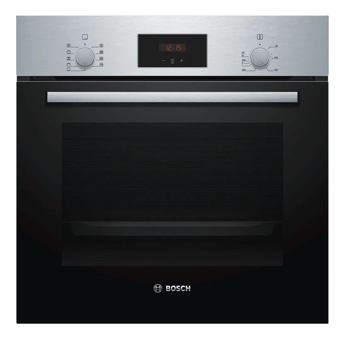 Bosch Ugradna rerna HBF114ES0, 66 l, 3300 W, Crno-srebrne boje