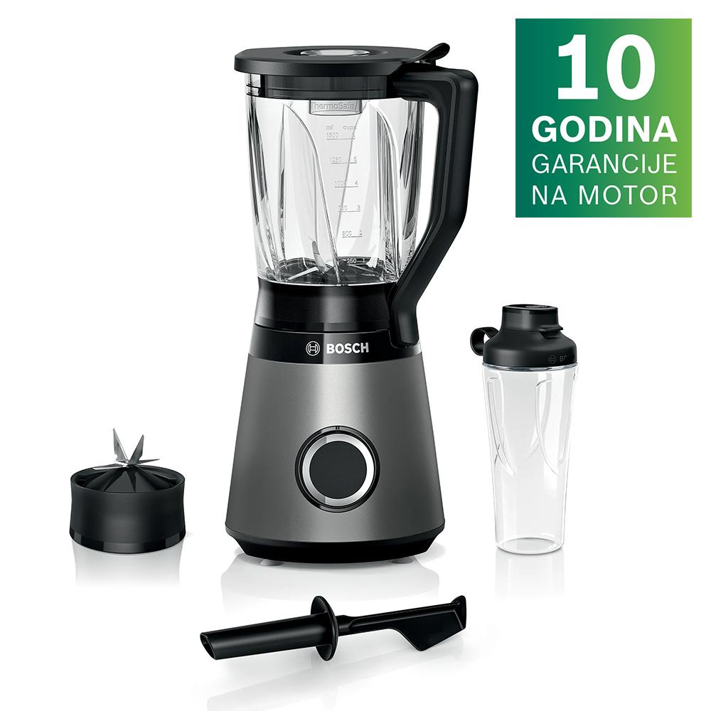 Bosch MMB6174S Blender, 1,5 l, 1200 W, ProEdge sečiva, Crni