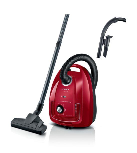 BOSCH Usisivač sa kesom BGB38RD2, 600 W, 4 l, Crveni