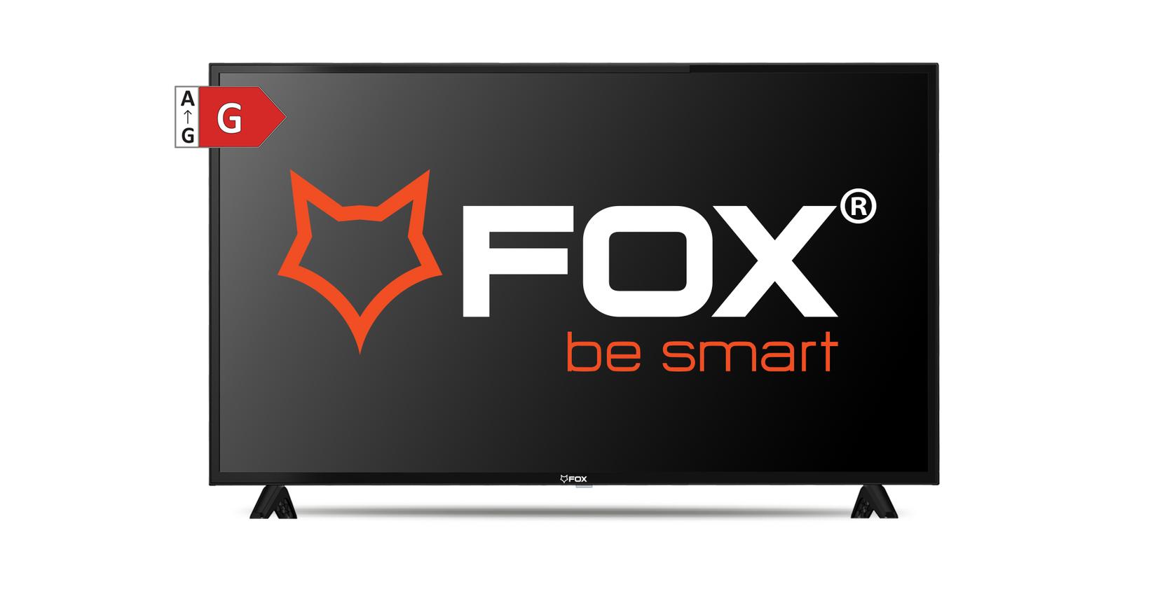 Fox Televizor 43DTV230E, Full HD, DLED, T2, Crni
