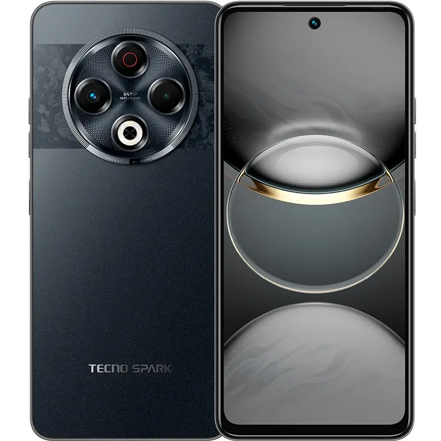 Tecno Mobilni telefon Spark 30, 8/256GB, Tamnosivi