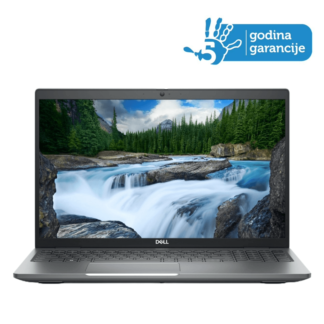 DELL Laptop Latitude 5540 15.6" FHD i5-1335U 8GB 256GB YU Backlit FP Win11Pro 3yr ProSupport sivi
