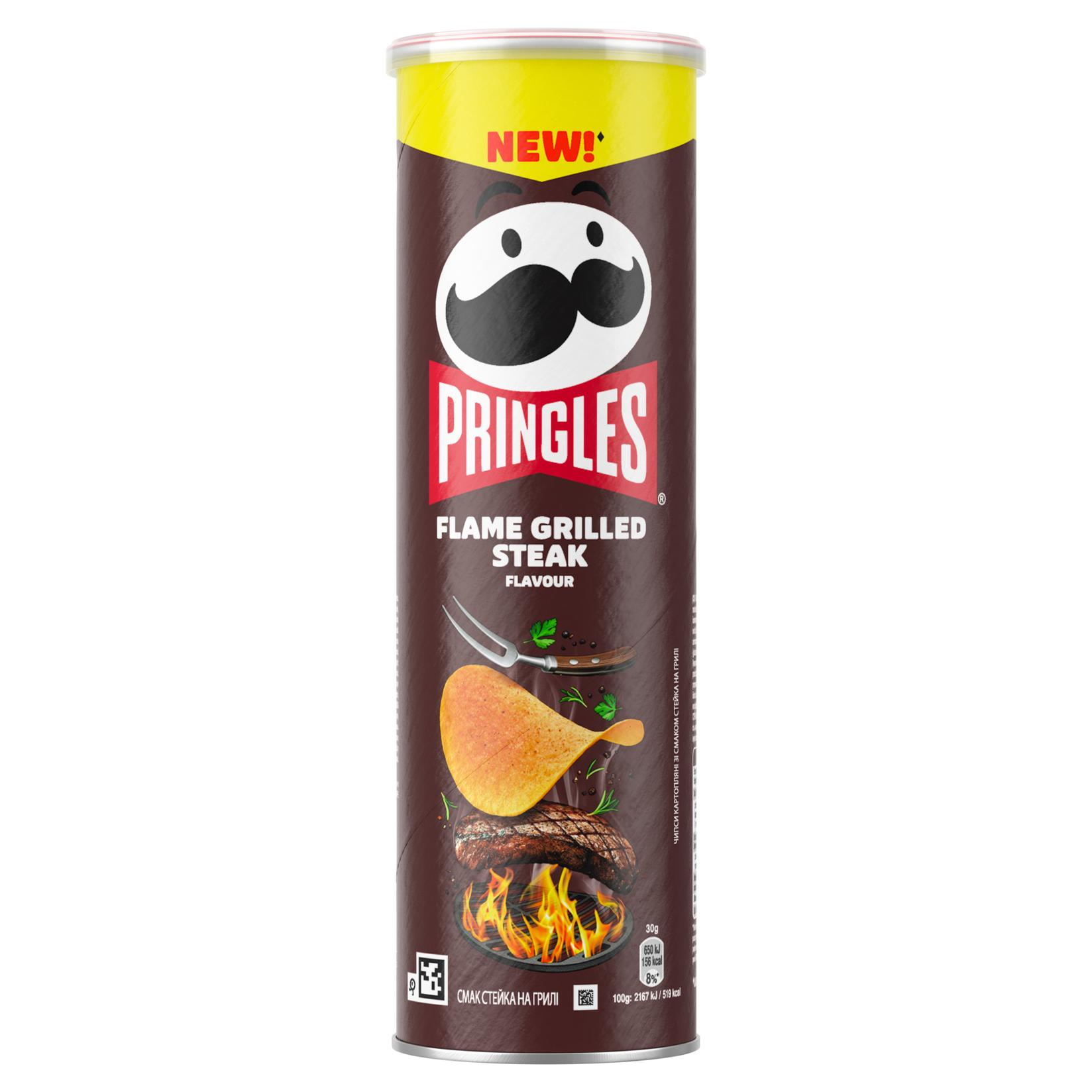 Pringles Čips Biftek na žaru, 165 g