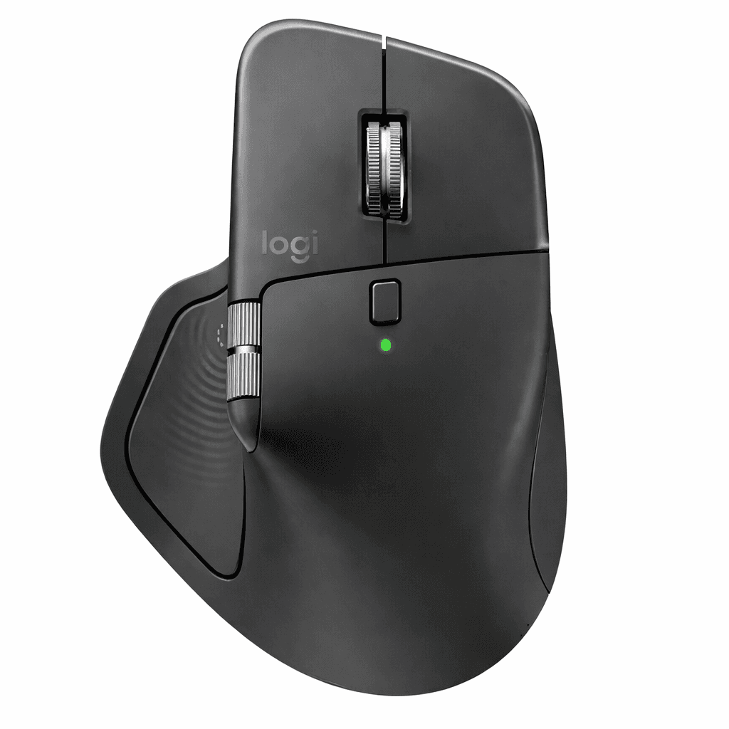 Logitech Miš MX Master 4, Bežični, 8000 DPI, Tamnosivi