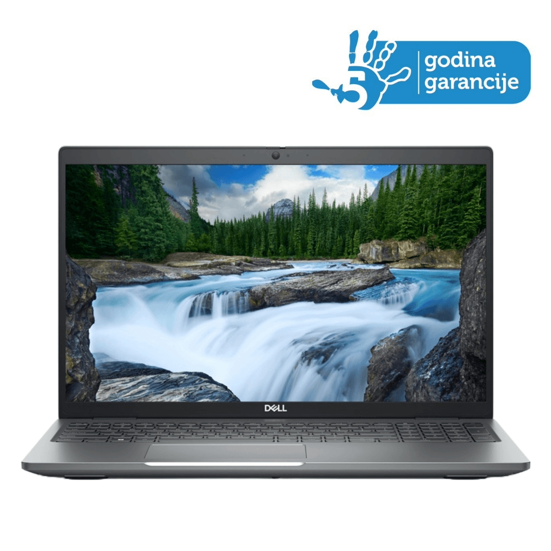 DELL Laptop Latitude 5540 15.6" FHD i5-1335U 8GB 256GB Backlit FP Win11Pro 3yr ProSupport sivi