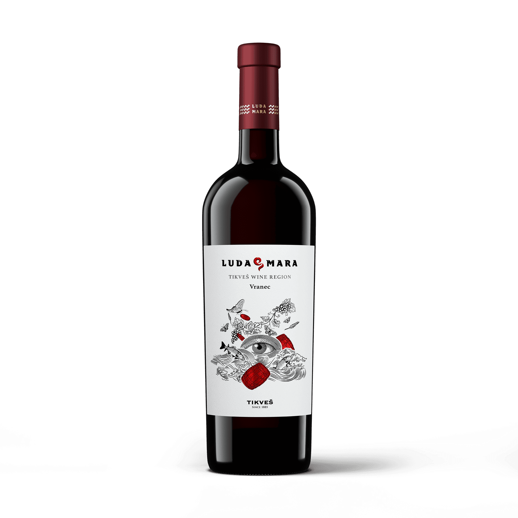 Selected image for Tikveš Vranec Luda Mara Crveno vino, 0,75 l