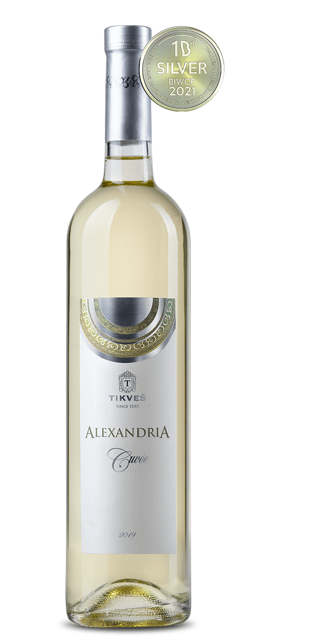 Selected image for TIKVEŠ Alexandria Cuvée belo vino 0.75L