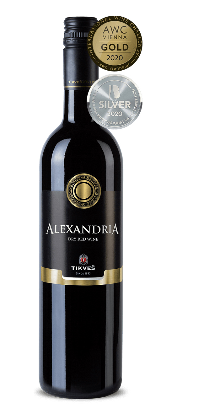 Selected image for TIKVEŠ Alexandria crveno vino 0.75L
