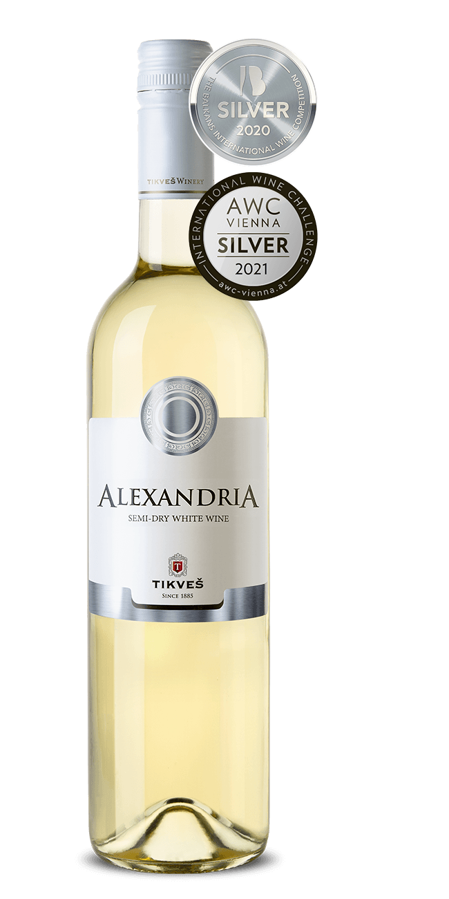 Selected image for TIKVEŠ Alexandria belo vino 0.75L