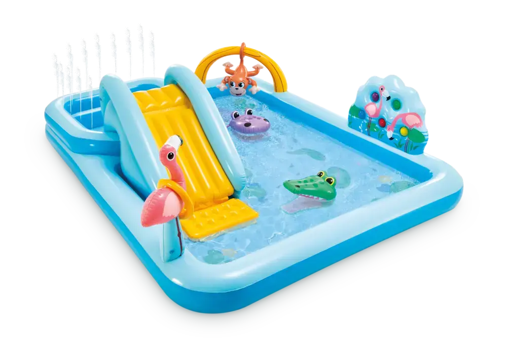 INTEX Dečiji bazen 2.44x1.98x0.71m Džungla Avantura