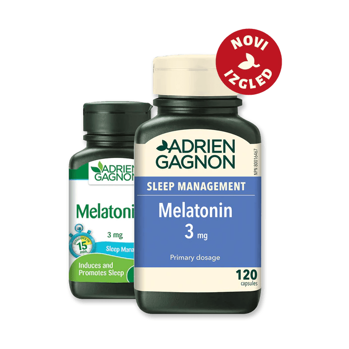 ADRIEN GAGNON Melatonin 3mg 120/1 120084