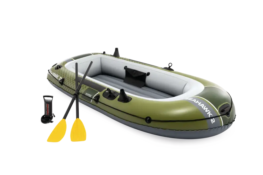 INTEX Čamac na naduvavanje za 2 osobe Sihok 2, 236x114x41 cm, Zeleni