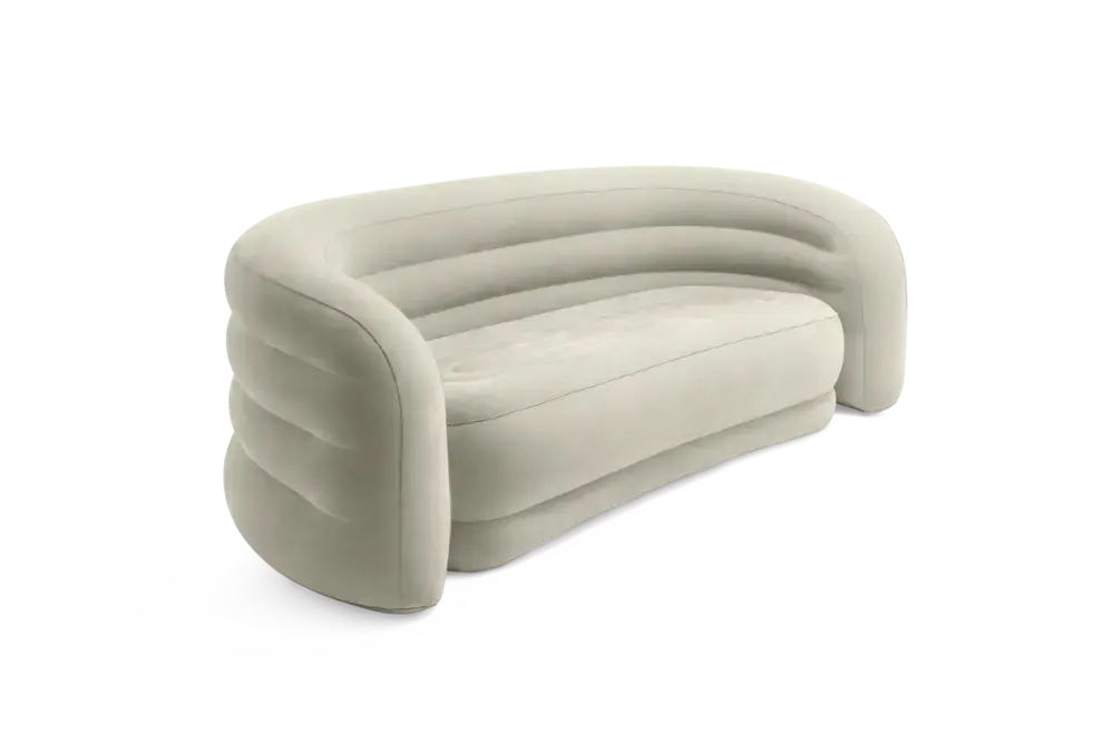 INTEX Sofa na naduvavanje Curve, Bež
