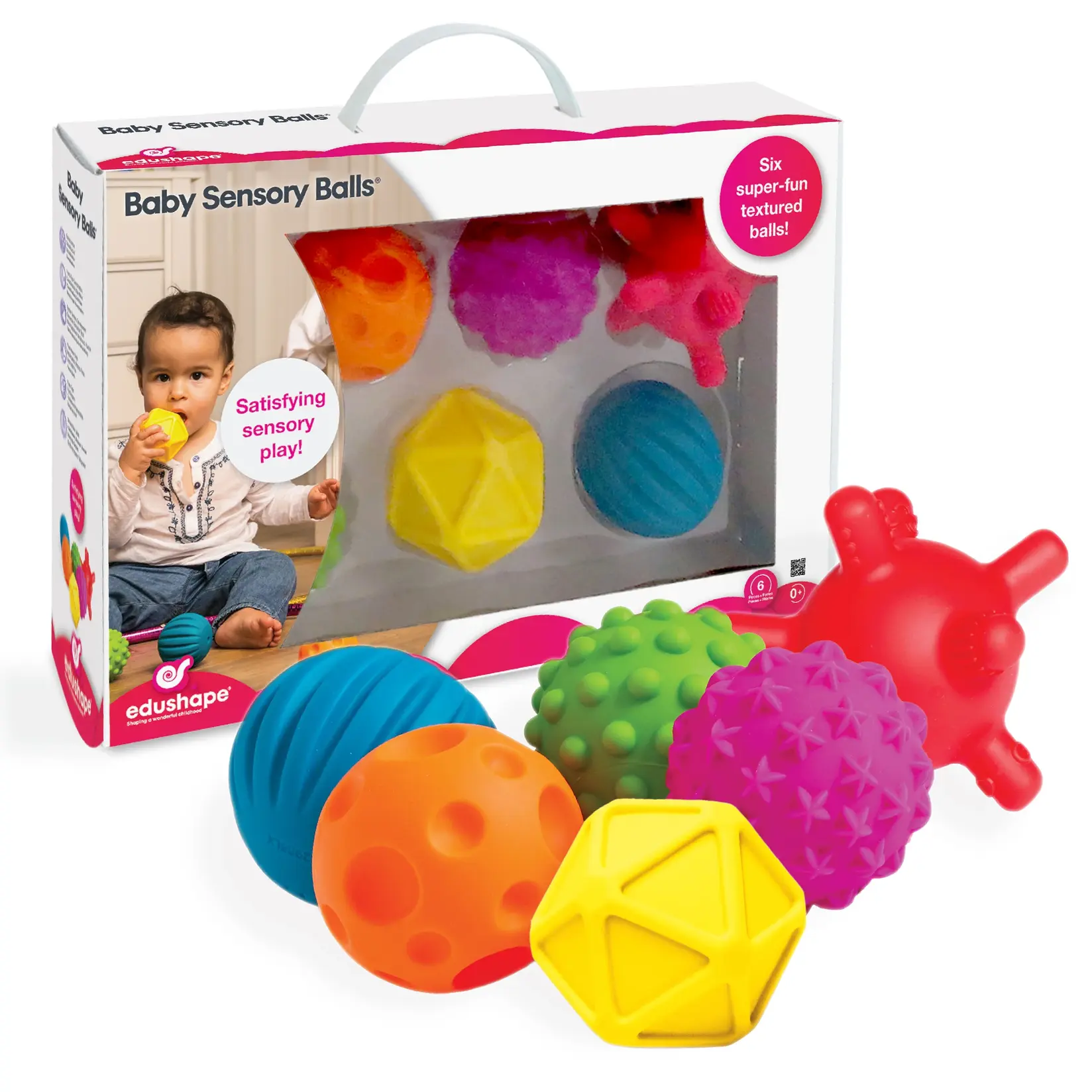 EDUSHAPE Gumene loptice za bebe