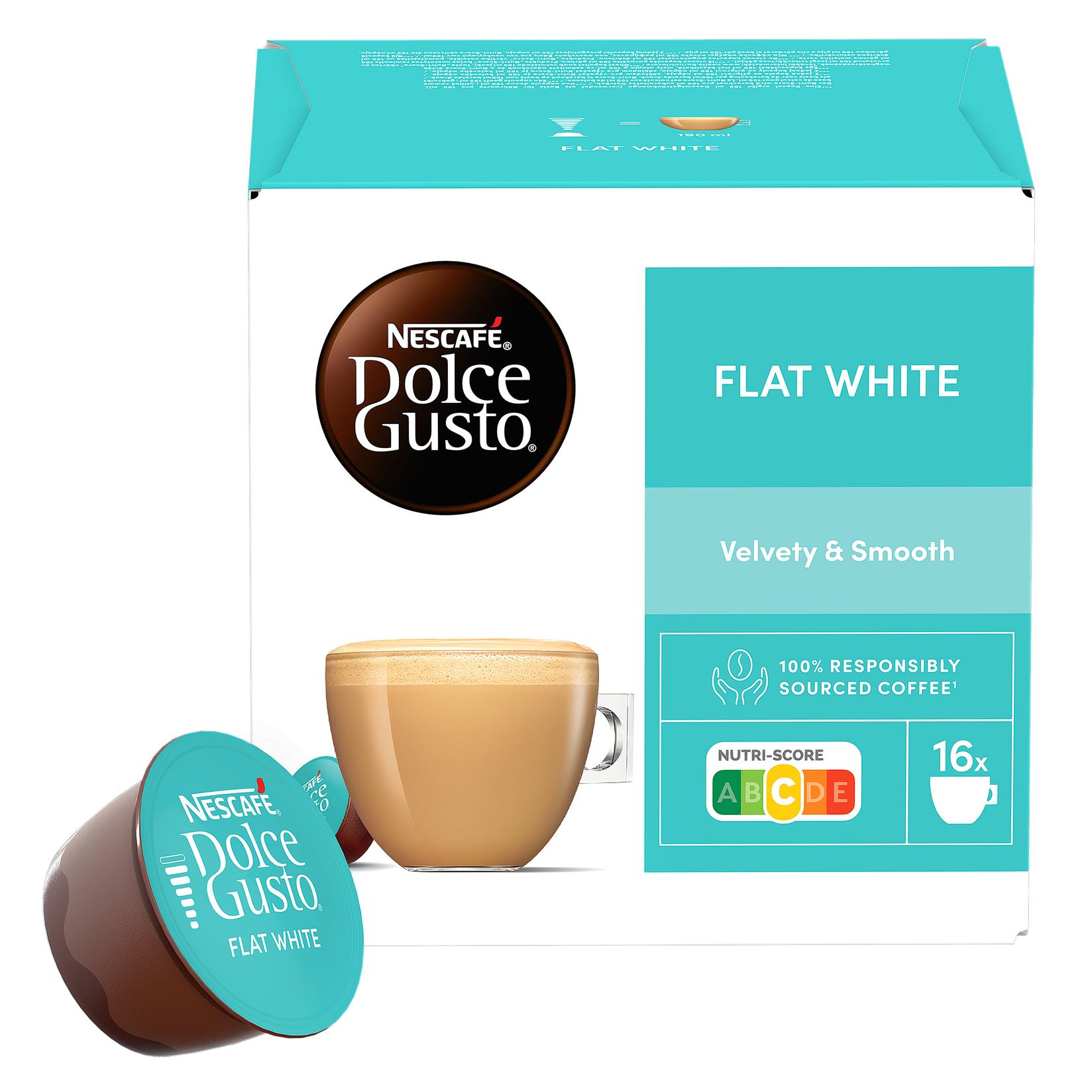 Nescafe Dolce Gusto Kapsule za kafu Flat White, 16 kapsula, 200g