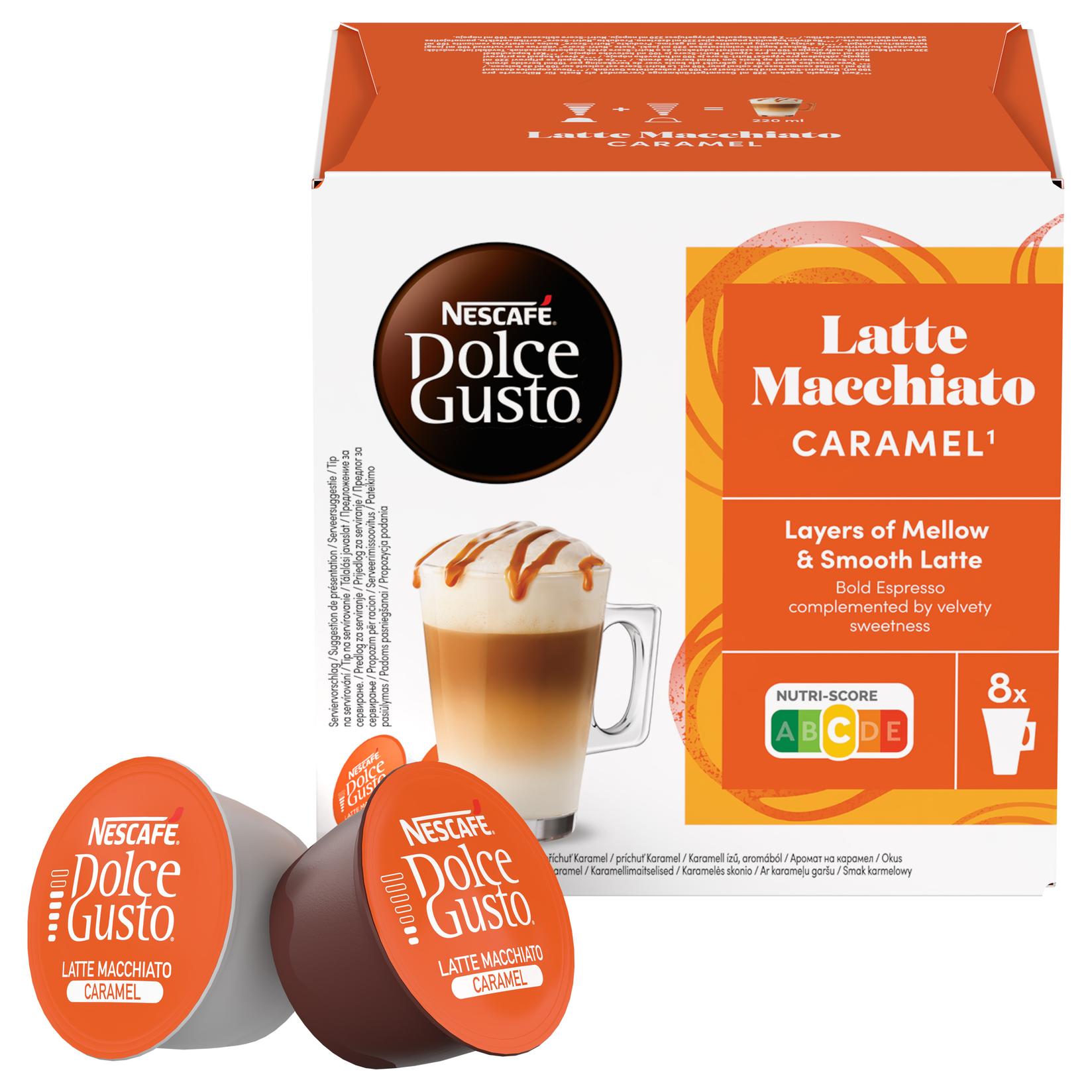 Nescafe Dolce Gusto Kapsule za kafu Caramel Macchiato 16 kapsula, 145.6g