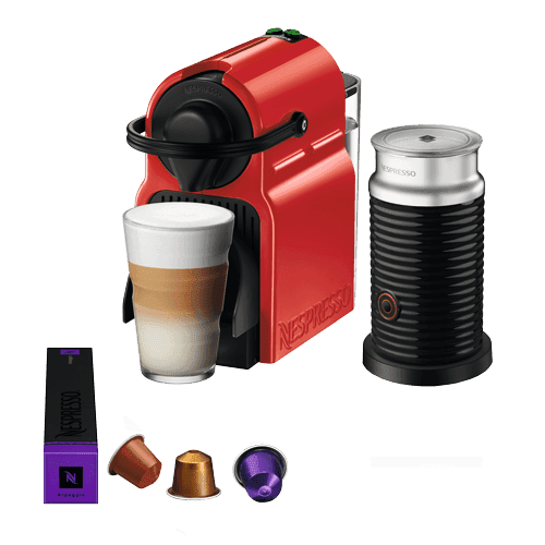 NESPRESSO Aparat za kafu Inissia i mikser za mleko Aeroccino 3