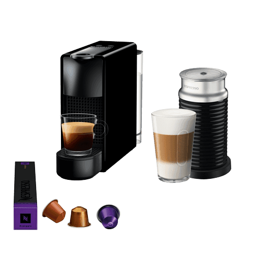 NESPRESSO Aparat za kafu Essenza Mini Black & Aeroccino