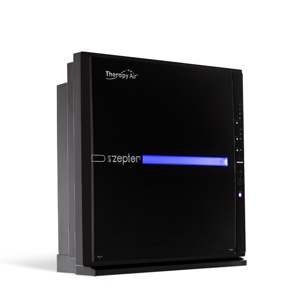 Zepter Therapy Air iOn Prečišćivač vazduha, 6-stepeni sistem filtriranja, Crni