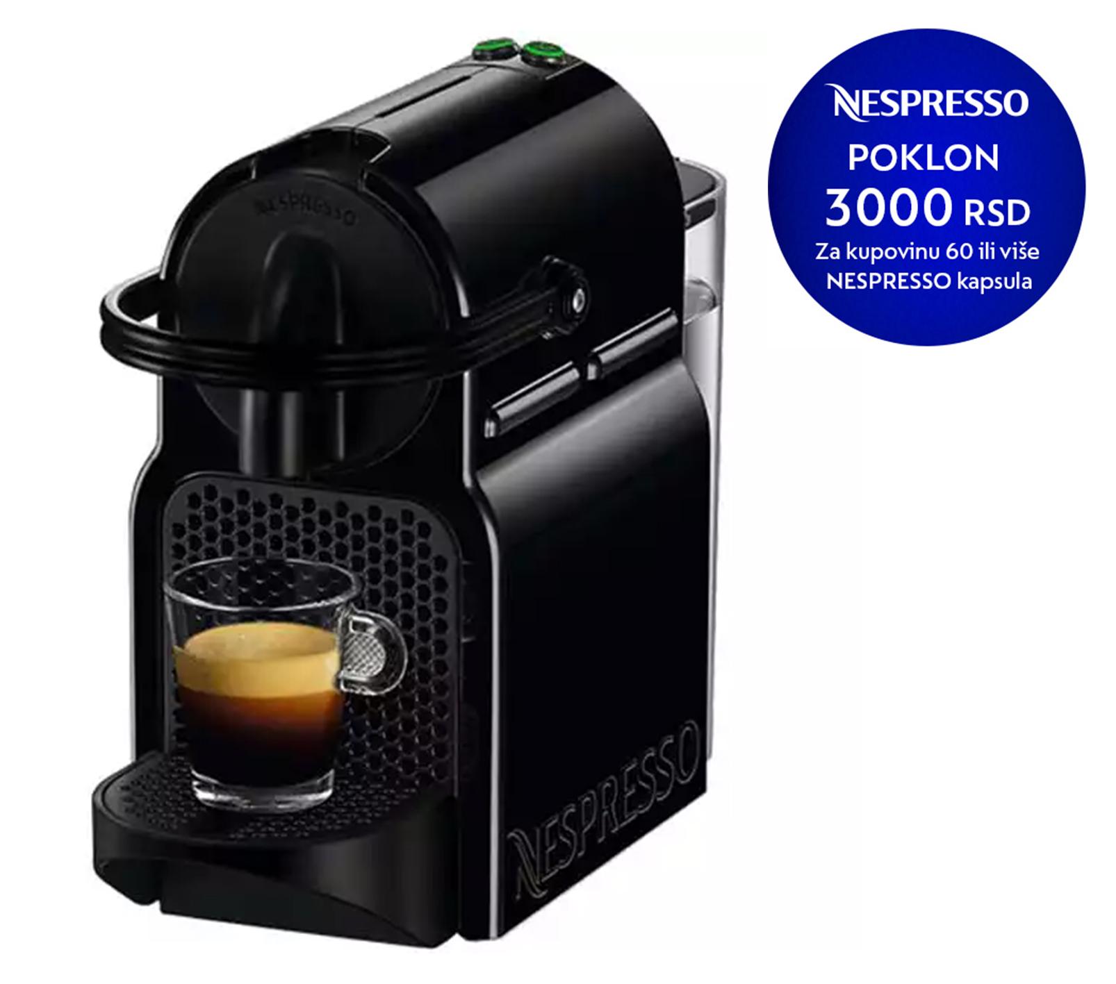 NESPRESSO Aparat za espresso kafu INISSIA D40-EUBKNE4-S crni