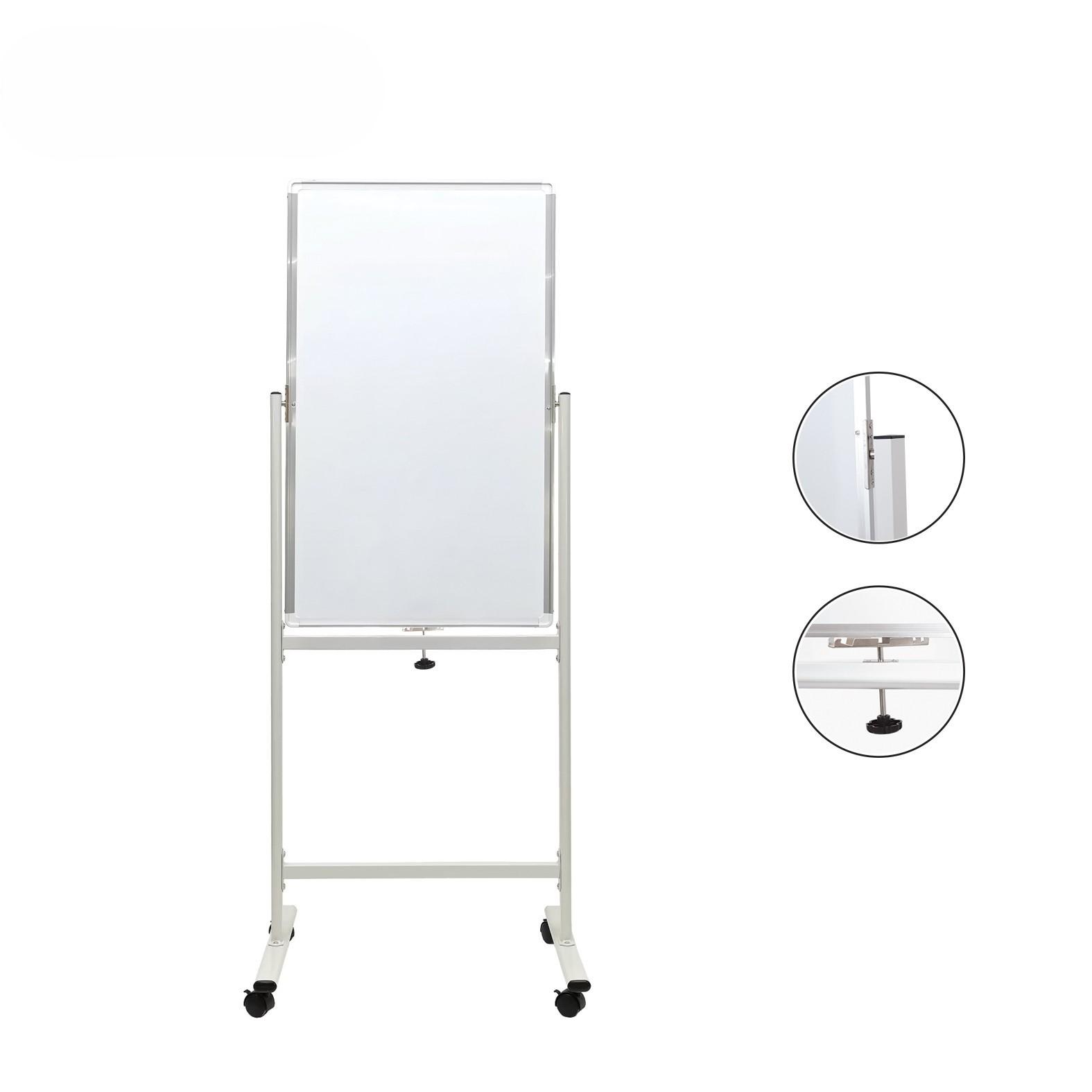 Offishop Dvostrana bela magnetna tabla sa postoljem Lux OF338, 60x90cm