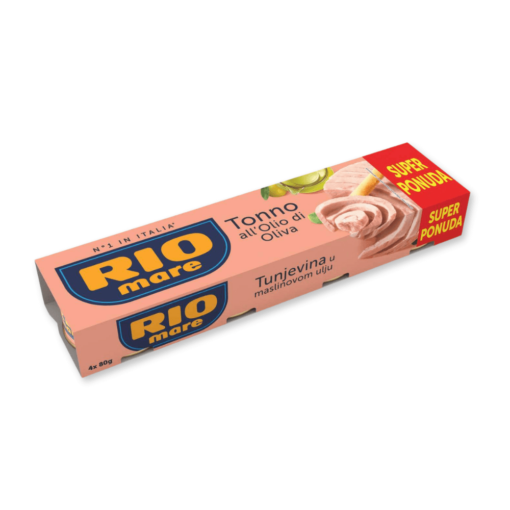 Rio Mare Tunjevina u maslinovom ulju, 4x80g