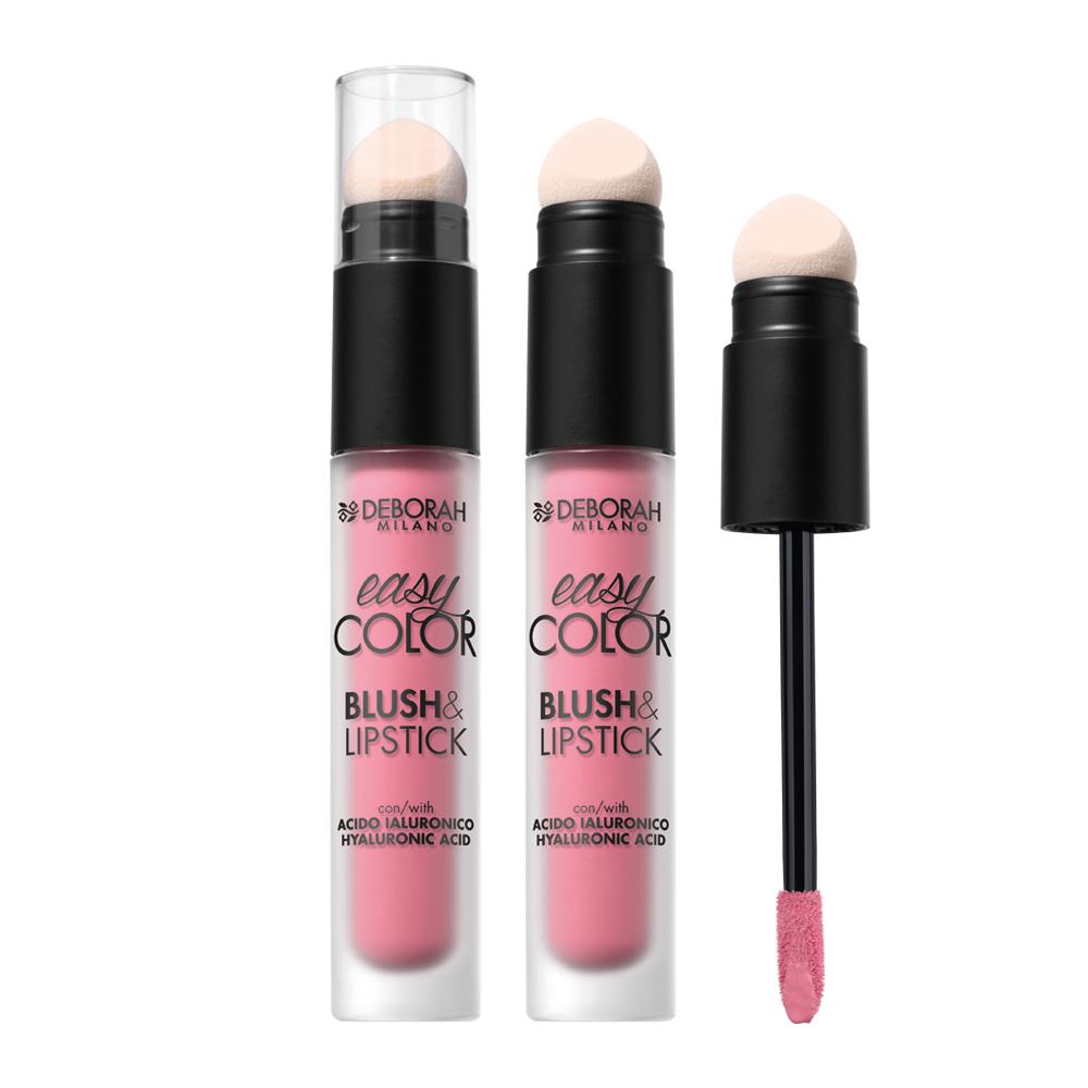 DEBORAH Sjaj za usta i rumenilo, Easy Color 02