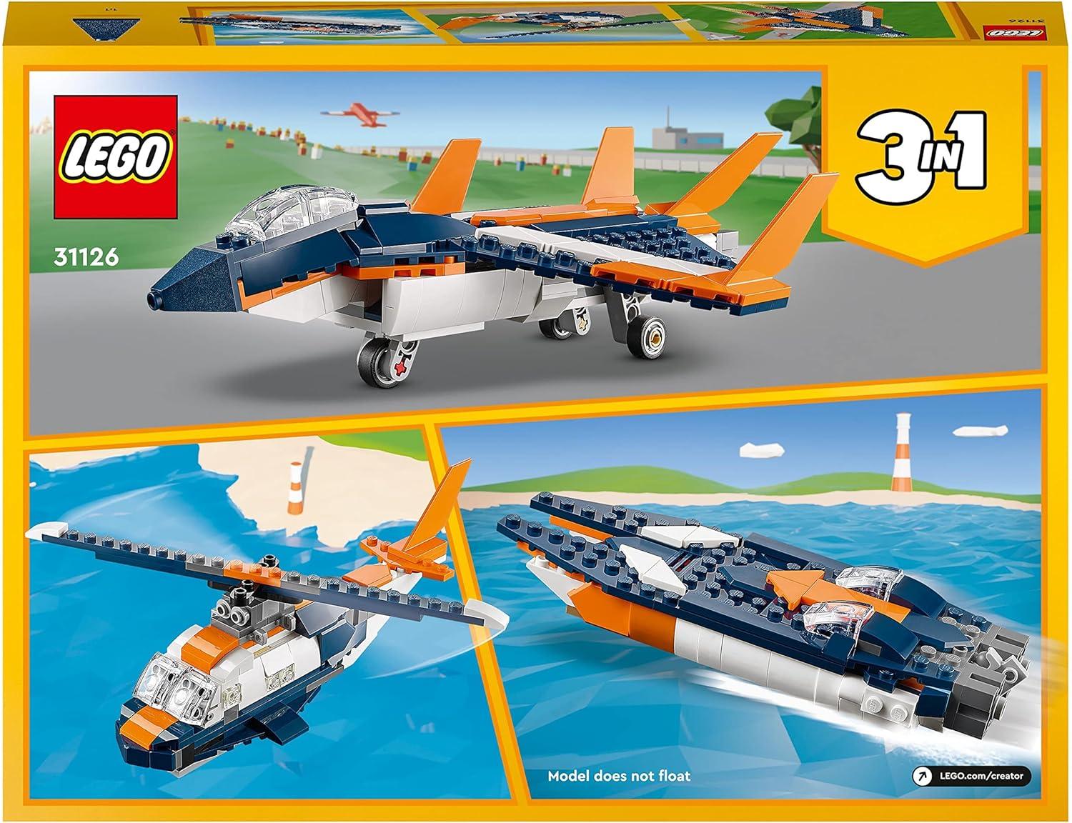 LEGO Supersonic-јet