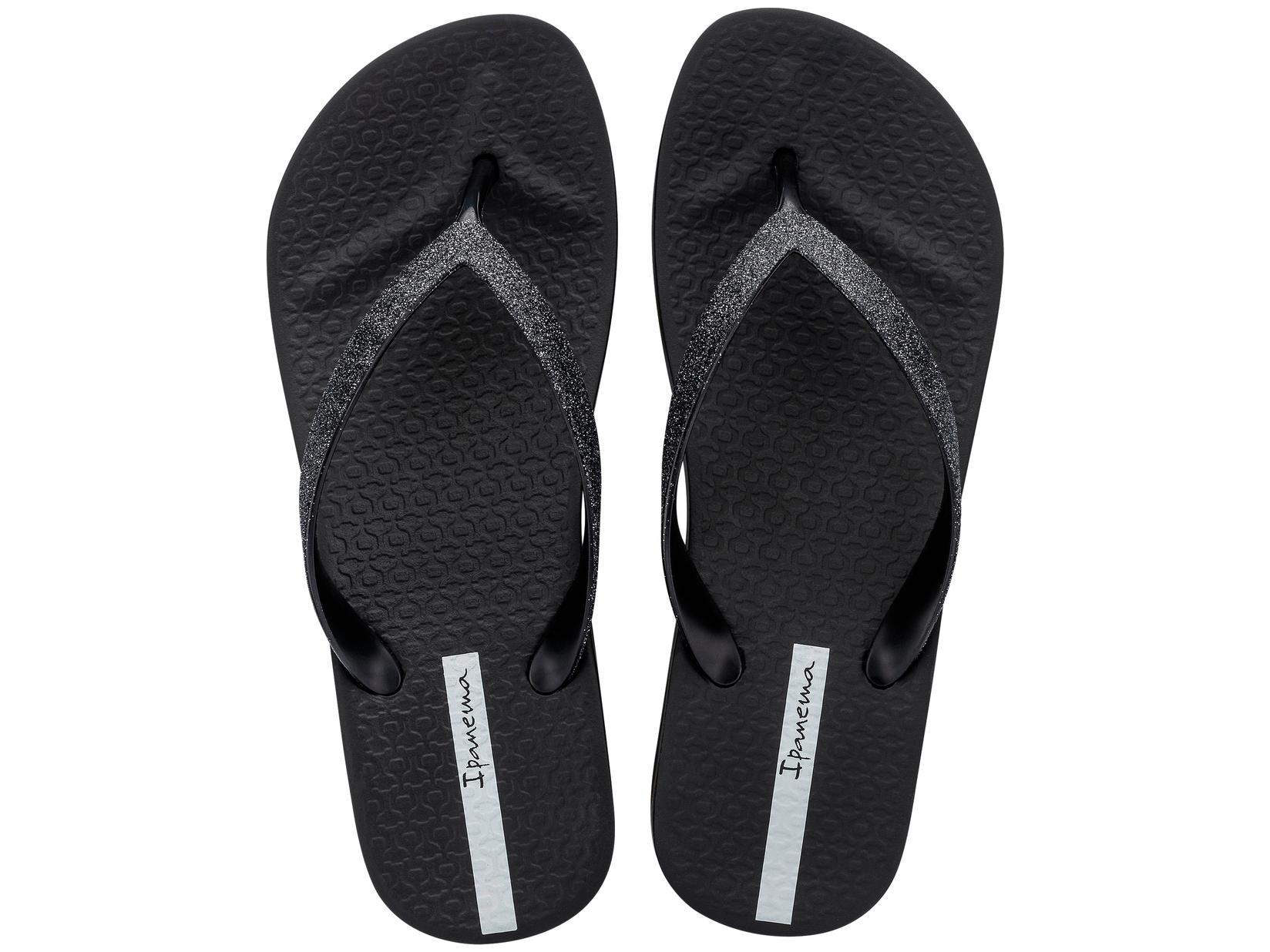 Ipanema Ženske japanke 83386-AJ496, Mesh Chic Plat, Crne