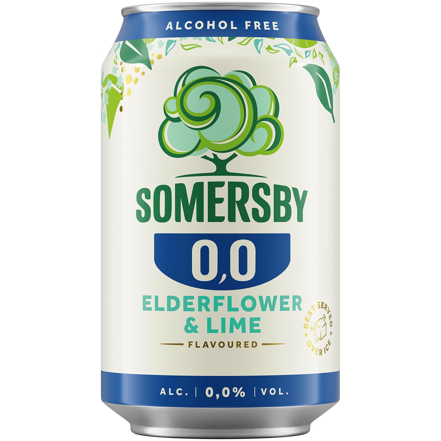 Somersby Cider Zova i limeta, 0% alc, 0.33l