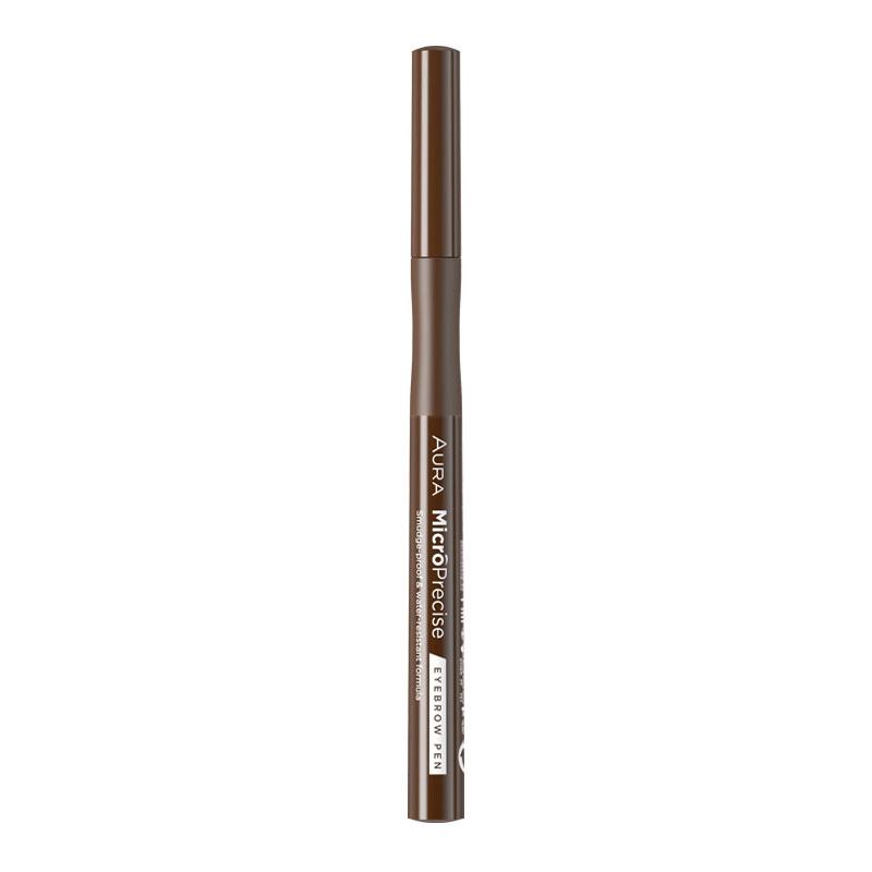 Aura Microprecision Flomaster za obrve, 02 Grey Brown