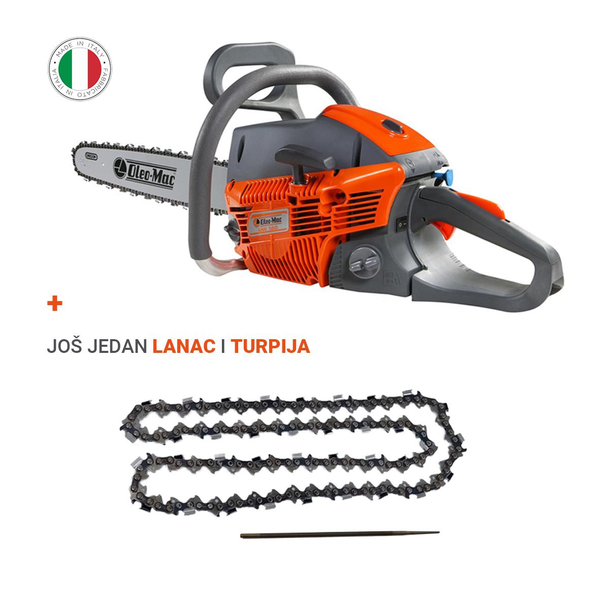 Oleo-Mac motorna testera GSH 56 + Lanac i Turpija