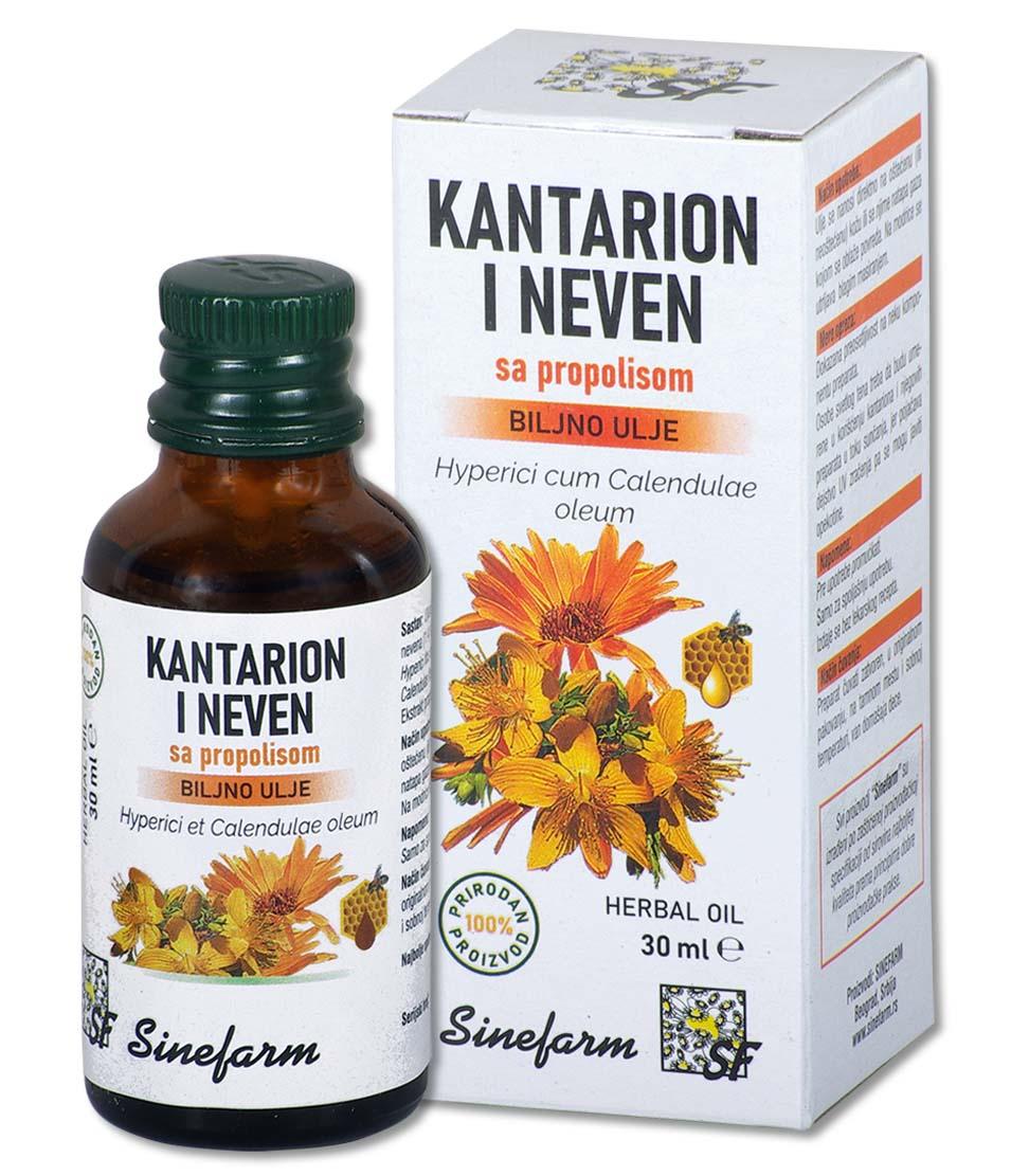 SINEFARM Ulje od kantariona i nevena sa propolisom 30ml