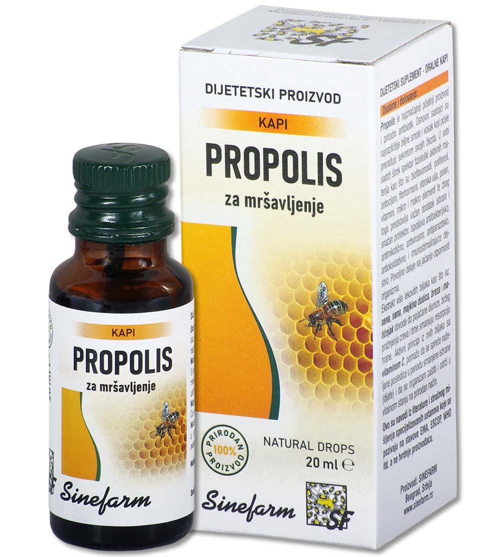 SINEFARM Propolis kapi za mršavljenje 20 ml