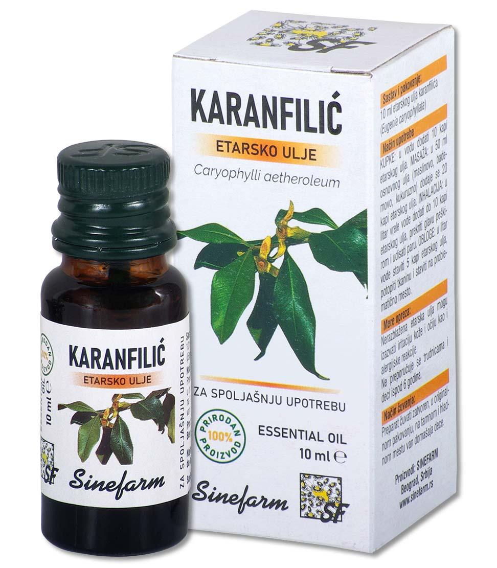 SINEFARM Etarsko ulje od karanfilića 10 ml