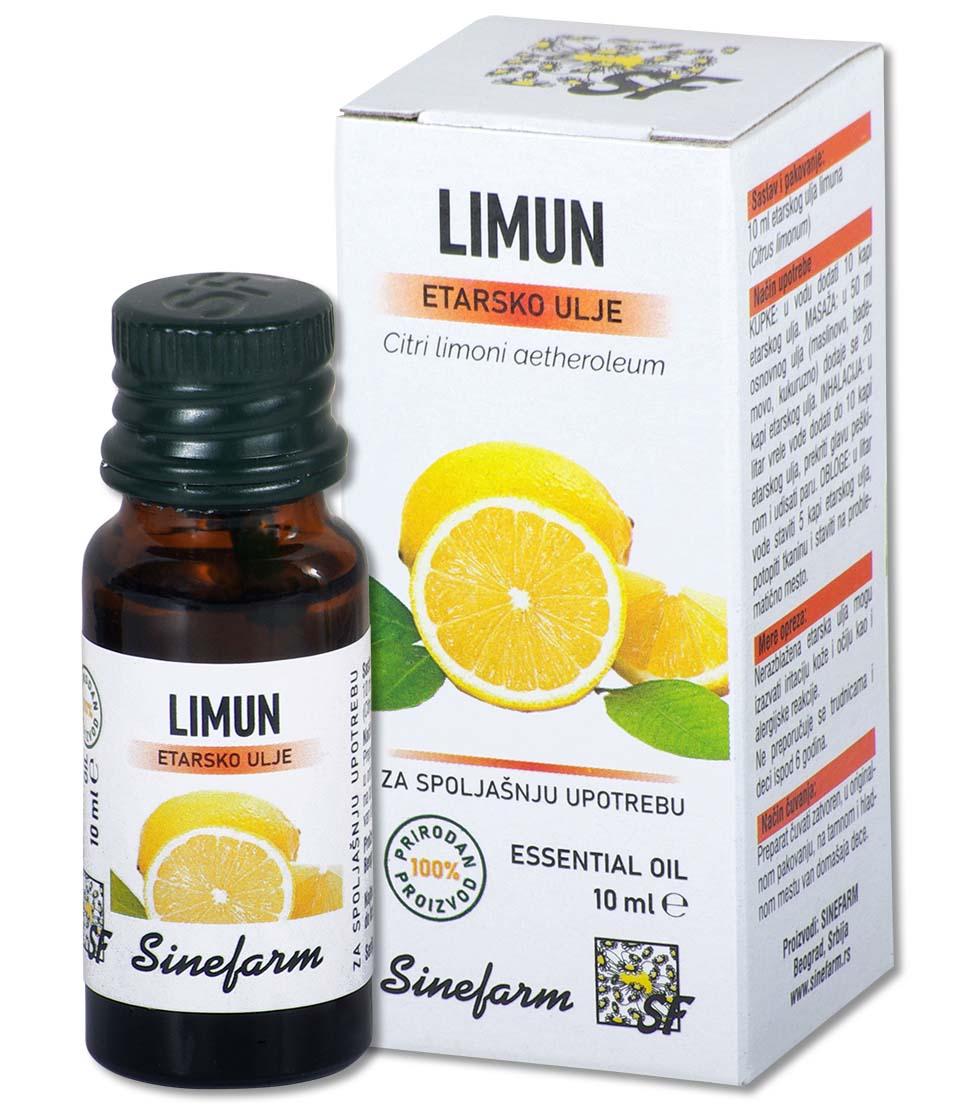 SINEFARM Etarsko ulje od limuna 10 ml