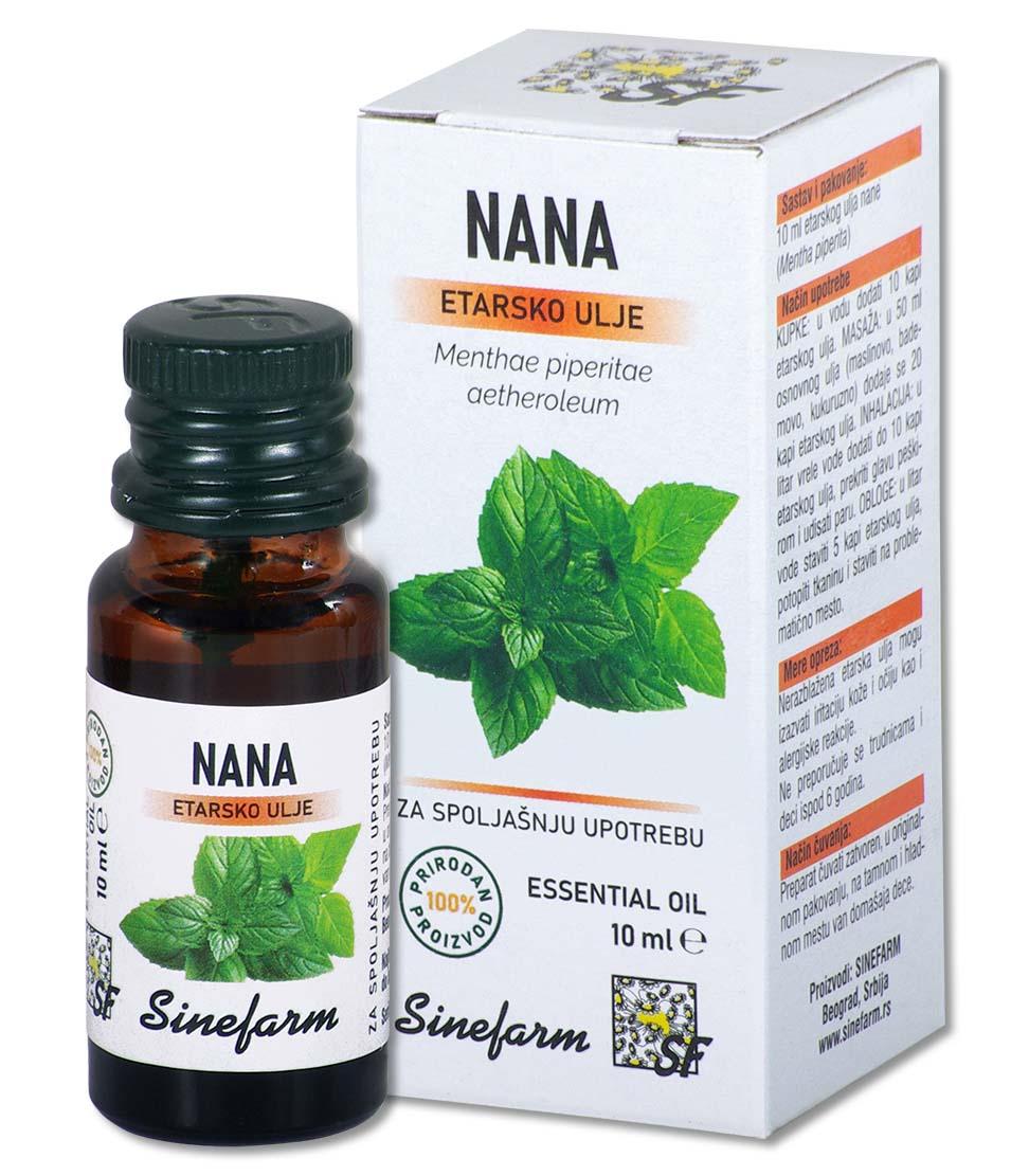 SINEFARM Etarsko ulje od nane 10 ml
