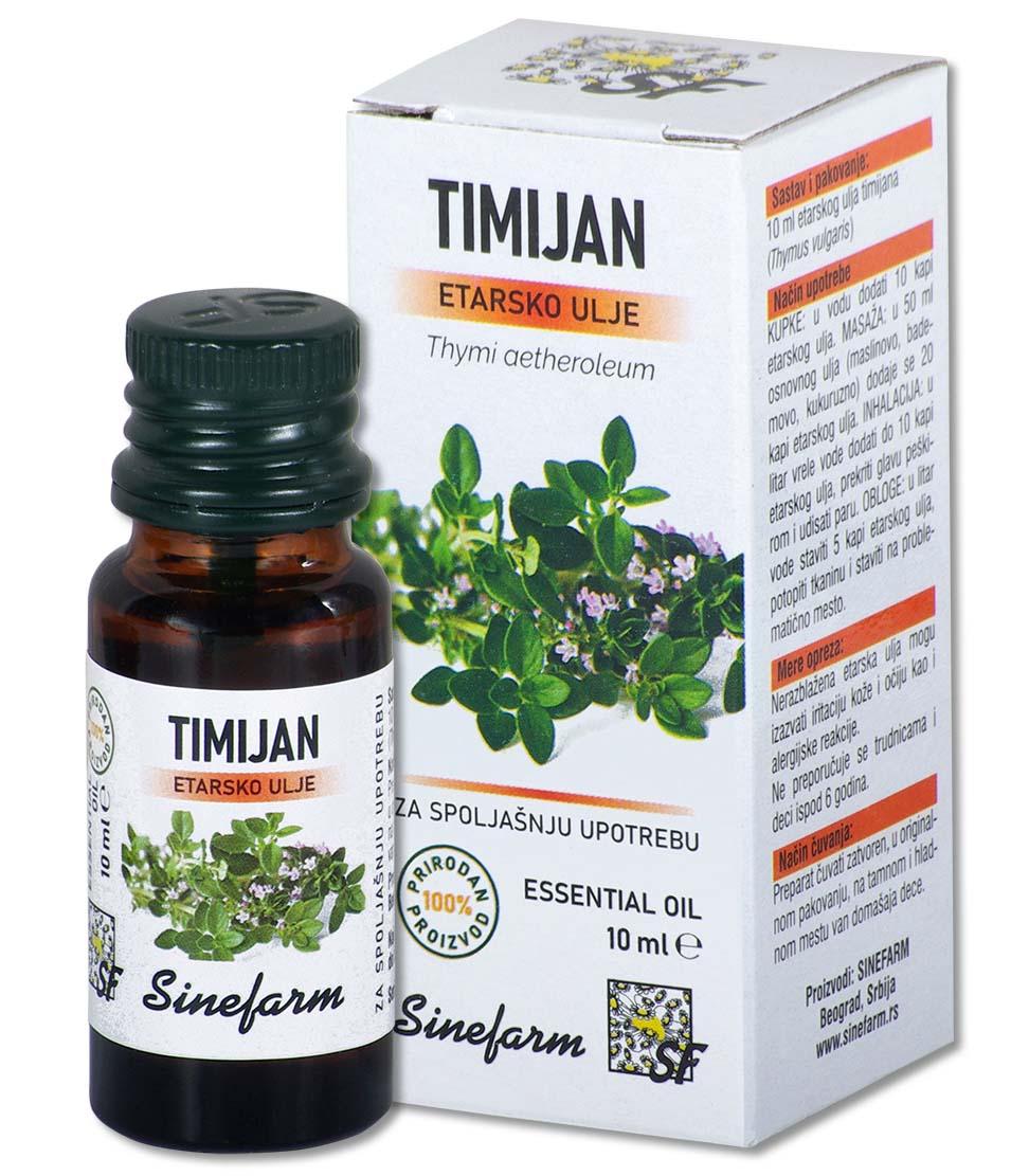SINEFARM Etarsko ulje od timijana 10 ml