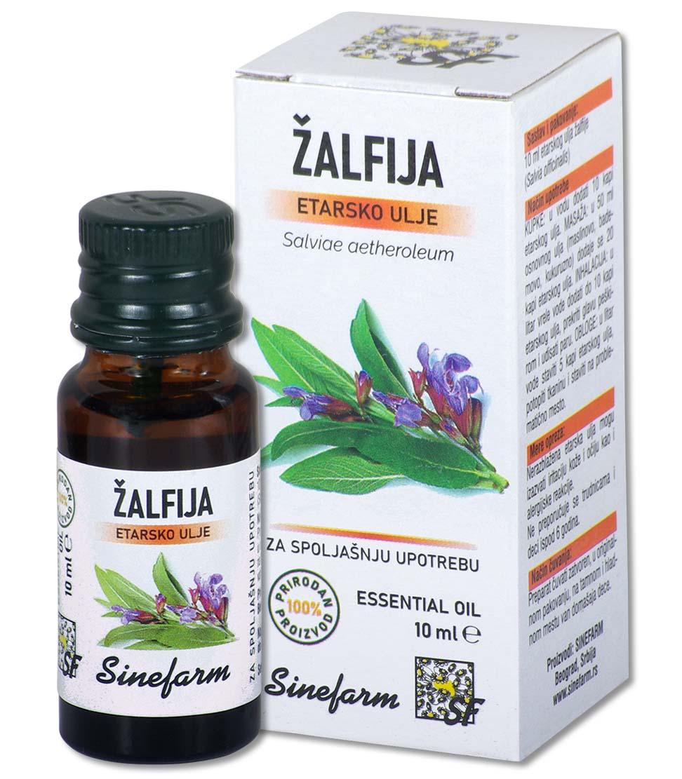 SINEFARM Etarsko ulje od žalfije 10 ml
