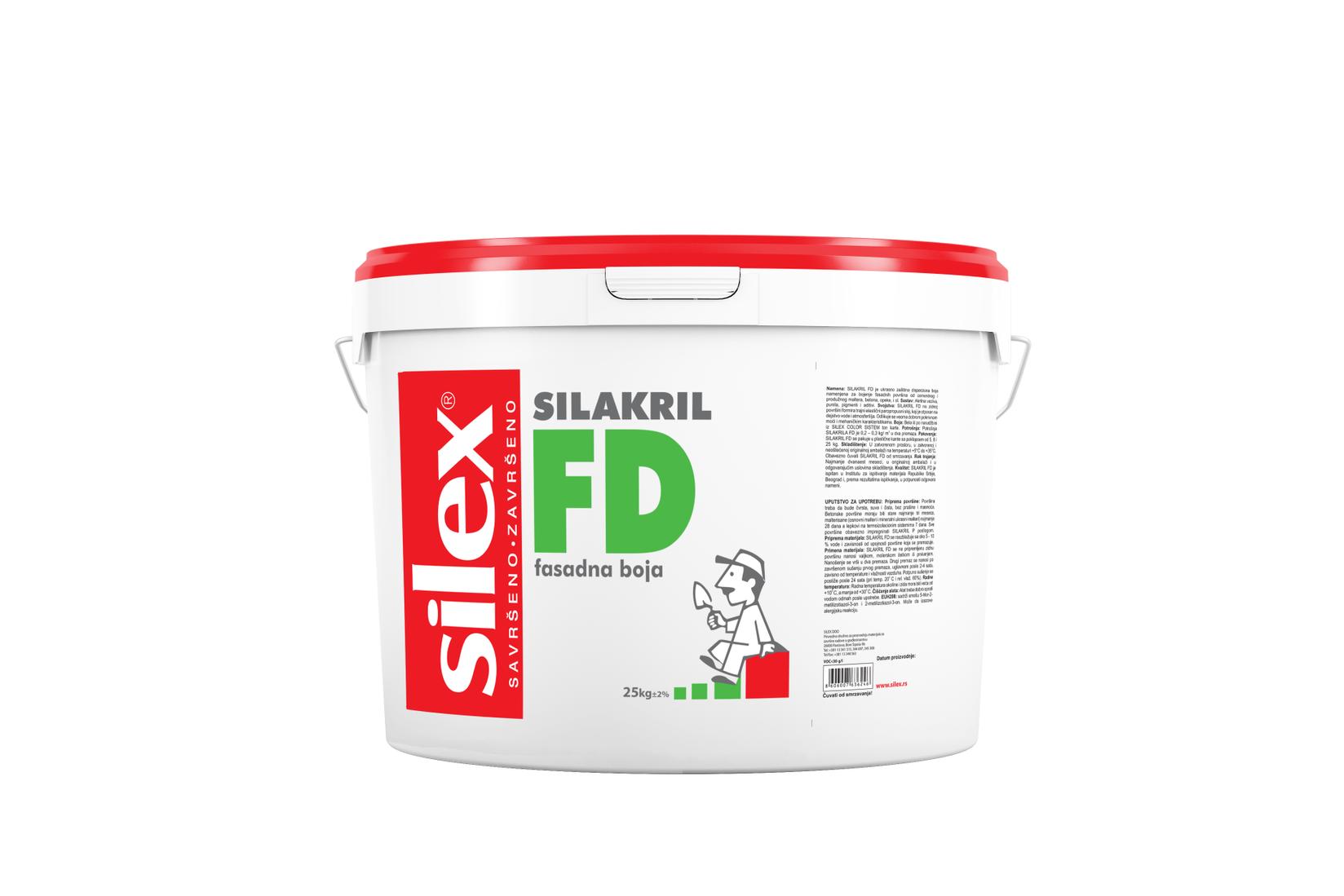 Silex SILAKRIL FD 25 kg