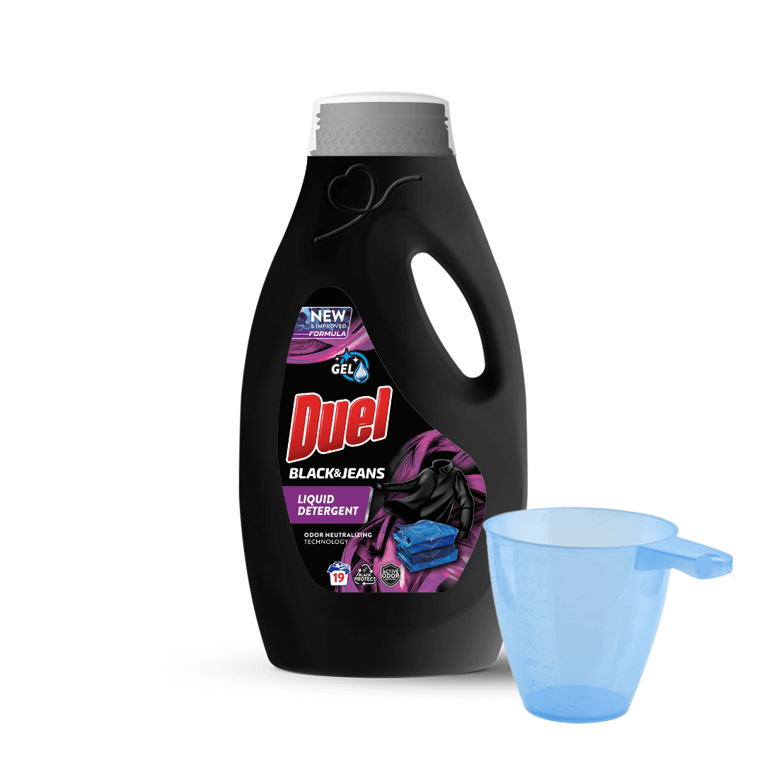 DUEL Tečni deterdžent Black & Jeans 855ml