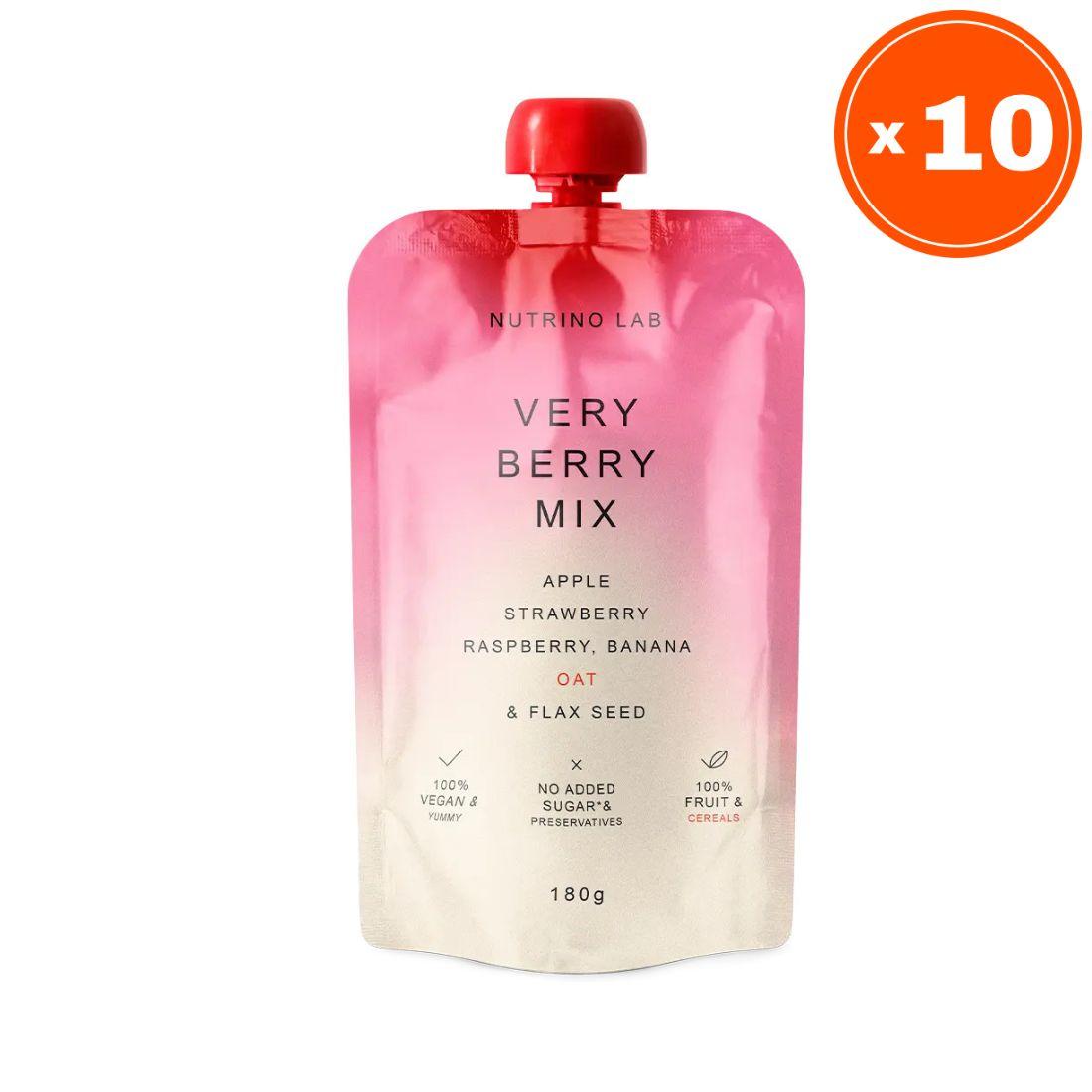 Nutrino Lab Pire Very Berry Mix, 180g, 10 komada