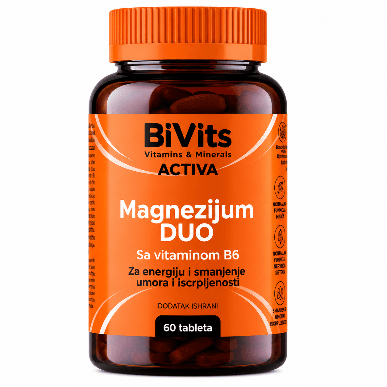 BiVits Magnezijum DUO + B6, 60 tableta