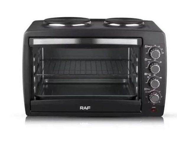 Raf Mini šporet sa ringlama R.5310B, 30l, tajmer, 1500W + 1600W Crni